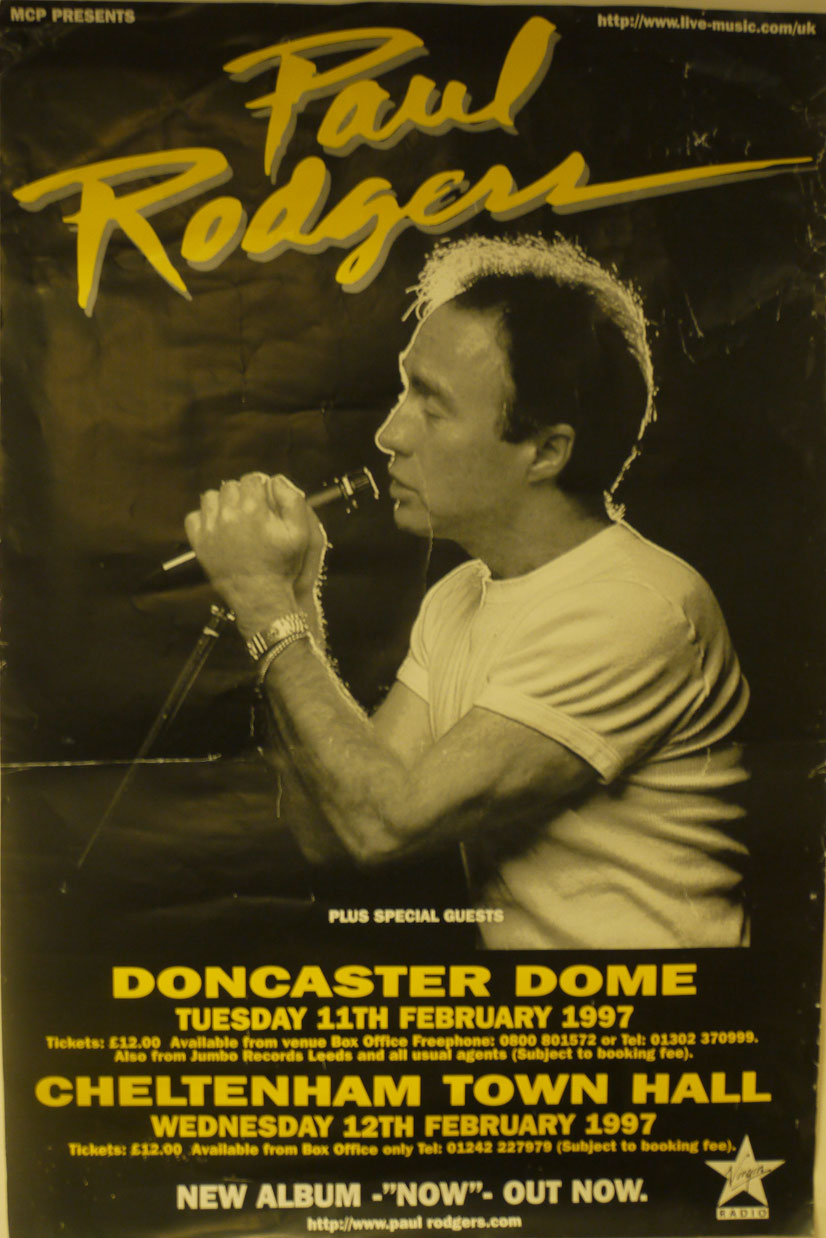 Paul Rodgers Poster